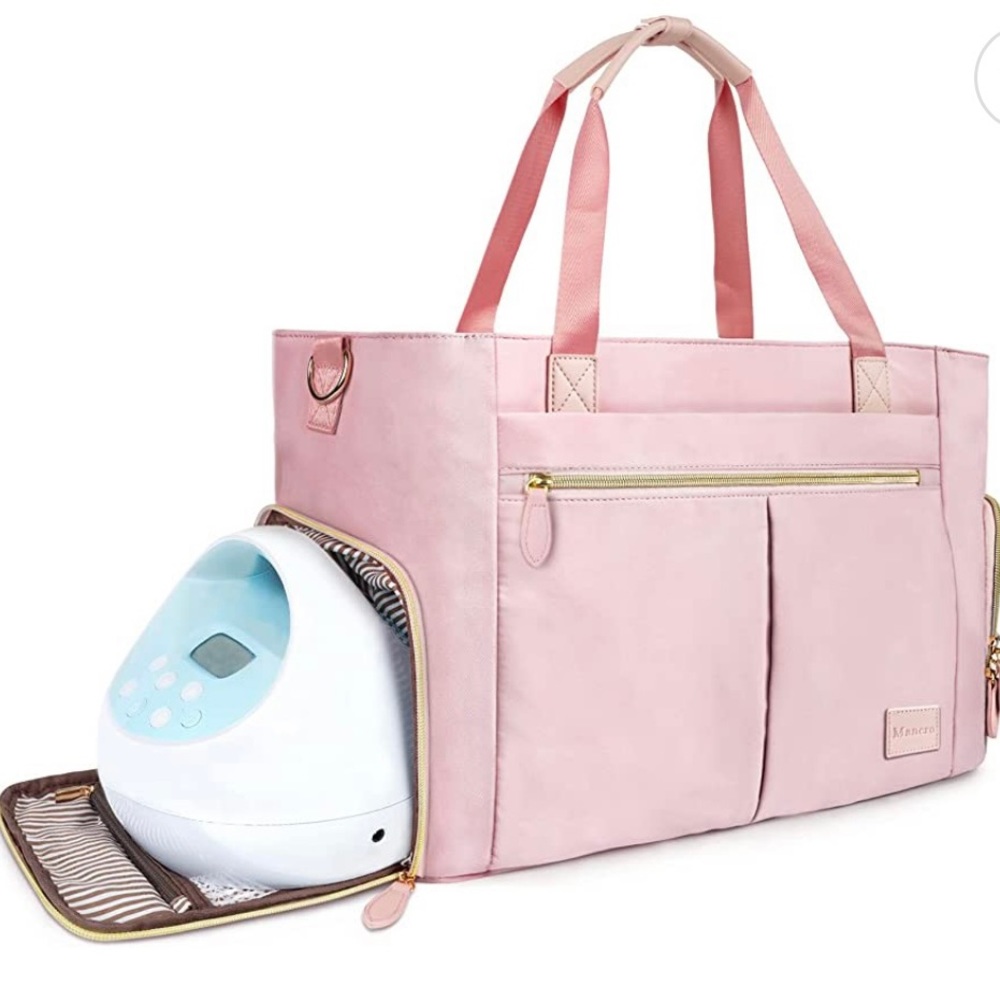 Pink Breast Pump Duffle Bag